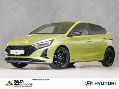 Nuova Hyundai i20 Blackline 90 CV (66 kW) 2026 Blu Utilitaria