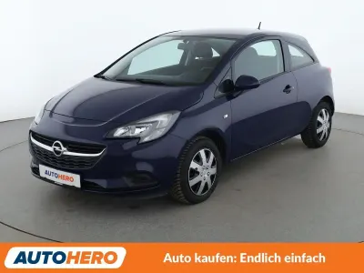Gebraucht Opel Corsa Selection 69 PS (50 kW) 2015 Blau Kleinwagen