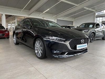 Gebraucht Mazda 3 Exclusive-Line 140 PS (102 kW) 2025 Jet black (metallic) Limousine