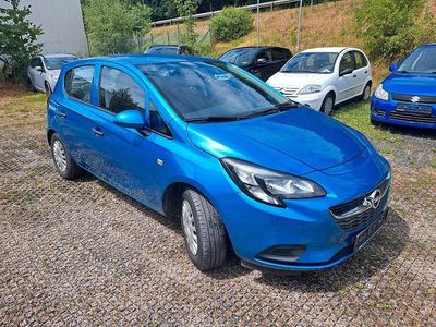 Gebraucht Opel Corsa Selection 69 PS (50 kW) 2018 Arktisblau/true blue Kleinwagen