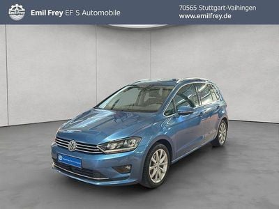 Gebraucht VW Golf Sportsvan Highline 125 PS (91 kW) 2017 Blau Van / Kleinbus