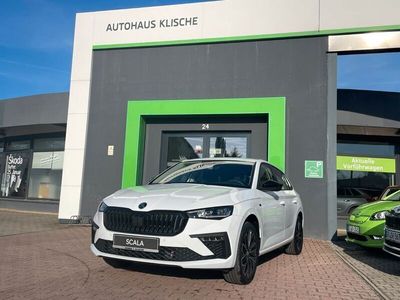 Neu Skoda Scala Selection 116 PS (85 kW) 2025 Moonweiss metallic Kleinwagen
