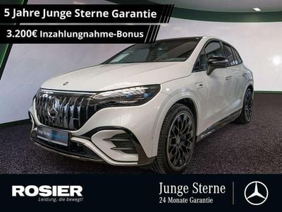 Gebraucht Mercedes EQE AMG 43 Premium 350 kW (476 PS) 2025 Weiss / opalithweiß SUV
