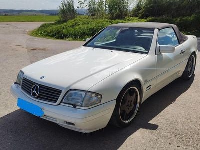 Gebraucht Mercedes SL320 231 PS (169 kW) 1996 Weiß Cabrio