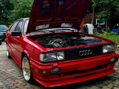 Gebraucht Audi Coupé 131 PS (96 kW) 1984 Rot Coupé