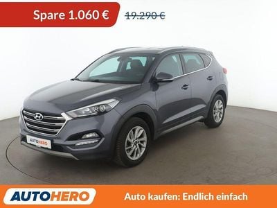 Grau Gebraucht 2017 Hyundai Tucson Style SUV | 18.230 € (Fairer Preis)