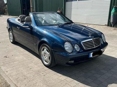 Gebraucht Mercedes CLK200 136 PS (100 kW) 2000 Blau Cabrio