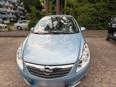 Gebraucht Opel Corsa 80 PS (58 kW) 2009 Blau Kleinwagen