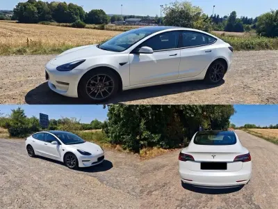 Gebraucht Tesla Model 3 Long Range RWD 366 kW (498 PS) 2021 Weiß Limousine
