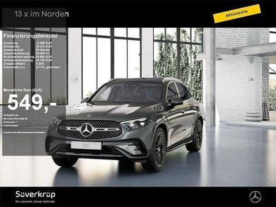 Graulack selenitgrau (metallic) Gebraucht 2023 Mercedes GLC400d AMG SUV | 53.490 € (Fairer Preis)