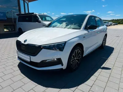 Gebraucht Skoda Scala Monte Carlo 150 PS (110 kW) 2023 Weiß Kleinwagen