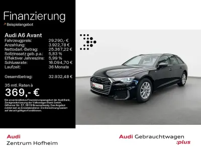 Gebraucht Audi A6 S-Line 163 PS (119 kW) 2022 Mythosschwarz metallic Kombi