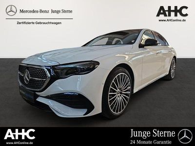Gebraucht Mercedes E300 AMG 313 PS (230 kW) 2024 Unilack polarweiß Limousine