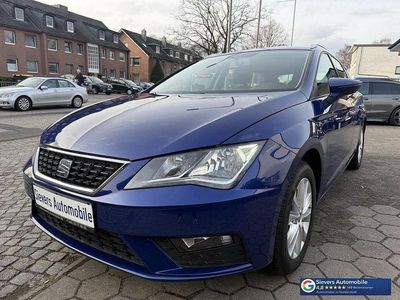 Usata Seat Leon ST Style 116 CV (85 kW) 2019 Blu Station wagon