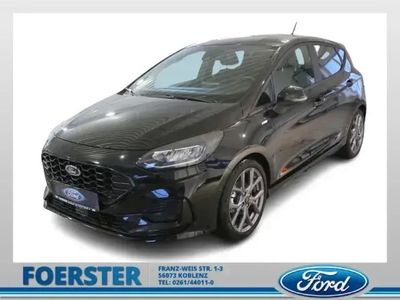 Gebraucht Ford Fiesta ST-Line 125 PS (91 kW) 2023 Obsidianschwarz metallic Kleinwagen