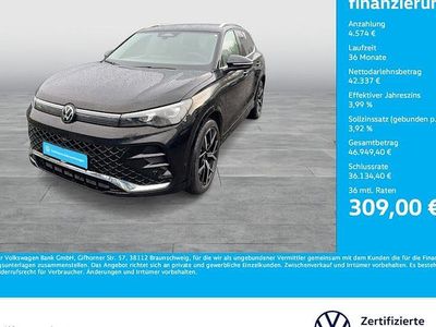 Gebraucht VW Tiguan R-line 265 PS (194 kW) 2025 Grenadillschwarz metallic SUV
