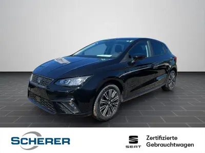 Gebraucht Seat Ibiza Style 95 PS (69 kW) 2025 Midnight schwarz metallic (metallic) Kleinwagen