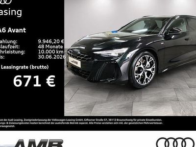 Neu Audi A6 S-Line 245 PS (180 kW) 2025 Grün Kombi