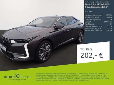 Gebraucht DS Automobiles DS4 Trocadero 131 PS (96 kW) 2022 Grau/typ aussenverkleidung met Limousine