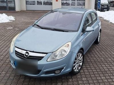 Gebraucht Opel Corsa Edition 90 PS (66 kW) 2008 Blau Limousine