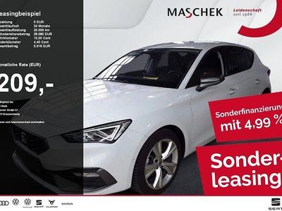 Gebraucht Seat Leon FR 150 PS (110 kW) 2024 Nevada weiss metallic Limousine