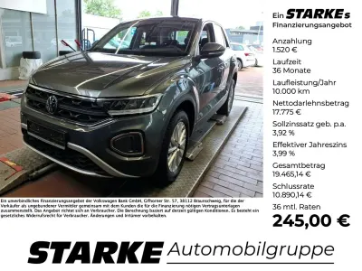 Gebraucht VW T-Roc Basis 110 PS (80 kW) 2022 Indiumgrau metallic SUV