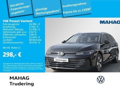 Grenadillschwarz metallic Gebraucht 2024 VW Passat Business Kombi | 36.482 € (Superpreis)