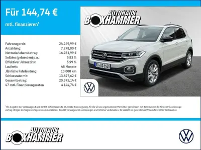 Używany VW T-Cross Move 110 KM (80 kW) 2023 Szary SUV