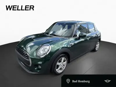 Gebraucht Mini ONE 102 PS (75 kW) 2016 British racing green (grün) Kleinwagen