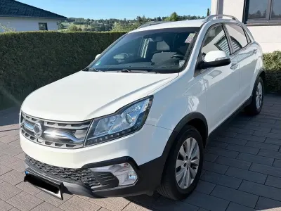 Gebraucht SsangYong Korando Quartz 178 PS (130 kW) 2018 Weiß SUV