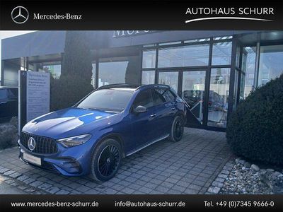 Gebraucht Mercedes GLC220 AMG 197 PS (144 kW) 2023 Lack spektralblau (metallic) SUV