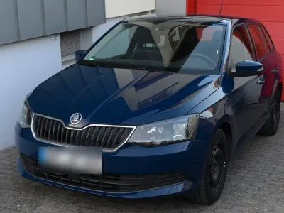 Gebraucht Skoda Fabia 75 PS (55 kW) 2015 Blau Kombi