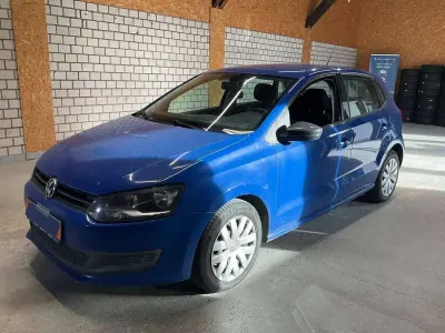 Gebraucht VW Polo Comfortline 69 PS (50 kW) 2009 Meerblau Kleinwagen
