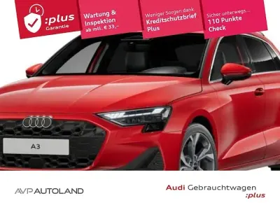 Occasion Audi A3 Ambiente 150 ch (110 kW) 2025 Rouge Berline