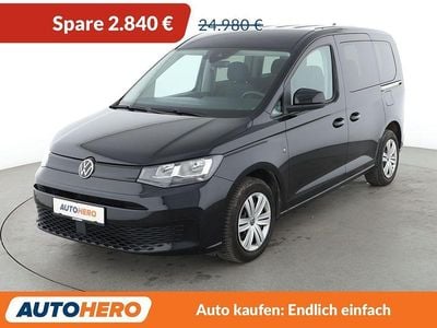 Gebraucht VW Caddy 114 PS (83 kW) 2021 Schwarz Van / Kleinbus