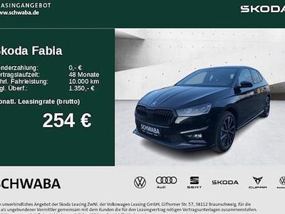 Neu Skoda Fabia Monte Carlo 150 PS (110 kW) 2026 Schwarz Limousine