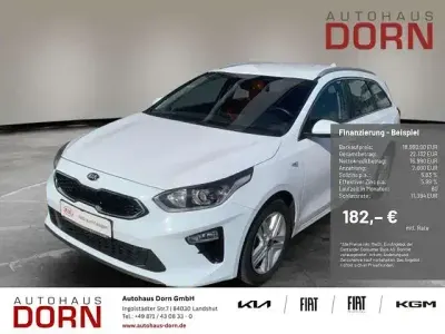 Gebraucht Kia Ceed Sportswagon Comfort 136 PS (100 kW) 2021 Weiß Kombi