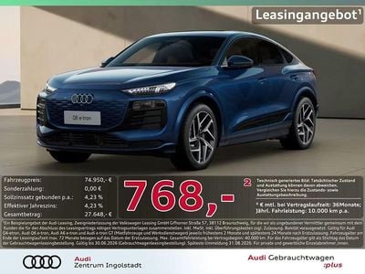 Second-hand Audi Q6 Sportback e-tron Sport 284 kW (387 CP) 2025 Albastru SUV