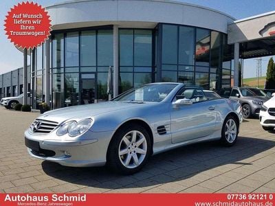 Usata Mercedes SL350 245 CV (180 kW) 2005 Argento Cabrio
