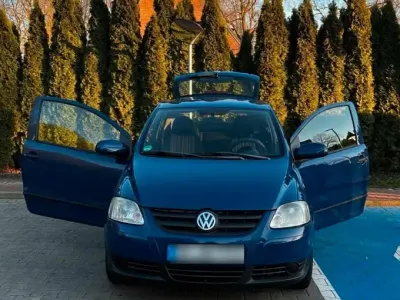 Gebraucht VW Fox 55 PS (40 kW) 2005 Blau Kleinwagen