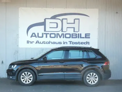 Gebraucht VW Tiguan Trendline 125 PS (91 kW) 2018 Schwarz SUV