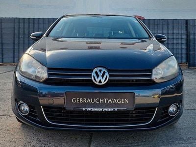 Gebraucht VW Golf VI Style 105 PS (77 kW) 2011 Blau Kleinwagen