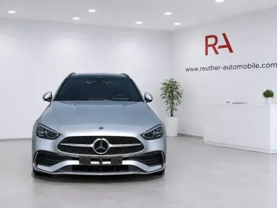 Gebraucht Mercedes C220 AMG line 200 PS (147 kW) 2023 Silber Limousine