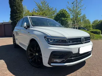 Używany VW Tiguan Highline 179 KM (131 kW) 2018 Biały SUV