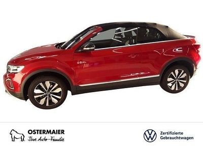 Gebraucht VW T-Roc Cabriolet Goal 116 PS (85 kW) 2025 Kings red metallic Cabrio
