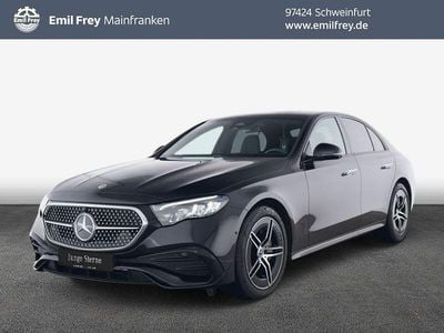 Schwarz Gebraucht 2025 Mercedes E200 AMG Limousine | 52.450 € (Fairer Preis)