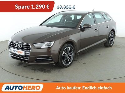 Usata Audi A4 Design 150 CV (110 kW) 2018 Marrone Station wagon
