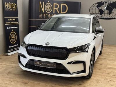 Gebraucht Skoda Enyaq iV Sport 132 kW (180 PS) 2021 Moonweiss metallic (metallic) SUV