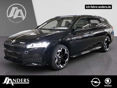 Neu Skoda Superb SportLine 150 PS (110 kW) 2026 Ebony schwarz Kombi