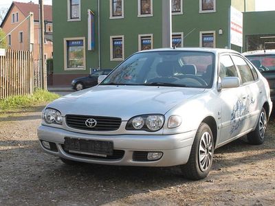 Brugt Toyota Corolla 97 HK (71 kW) 2001 Blå Sedan